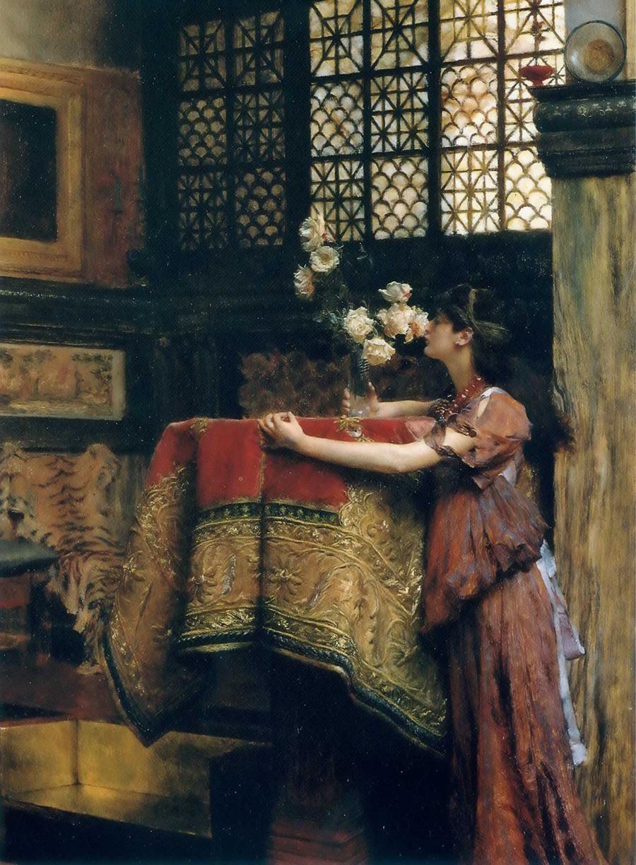 Sir Lawrence Alma-Tadema In My Studio